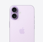 Parte de trás do iPhone 17 lavanda mostrando o sistema de câmera dupla Fusion no canto superior esquerdo