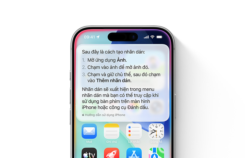 An iPhone is shown with step-by-step guidelines on how to schedule a text message to send later